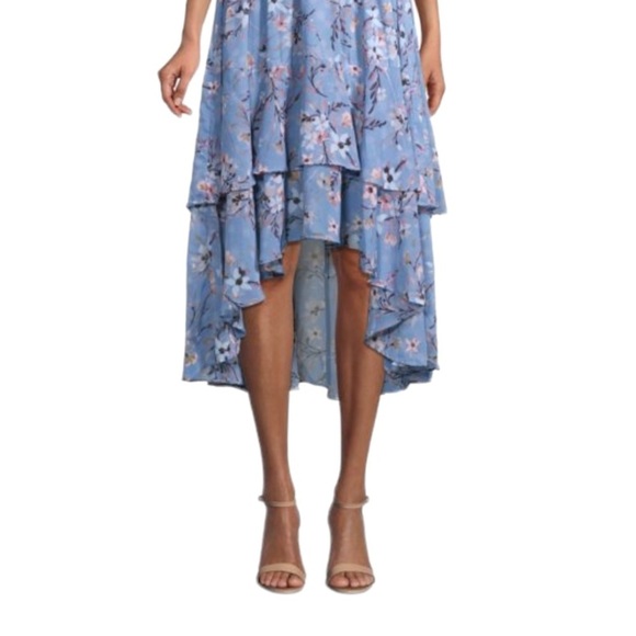 Walter Baker Jayda Ruffled Floral High-low Dress Size 2 - Picture 12 of 16